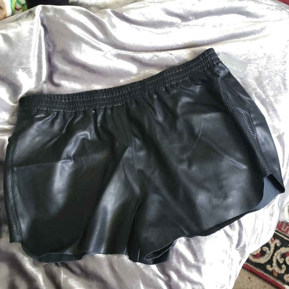 Faux Leather | Shorts | Plus Size